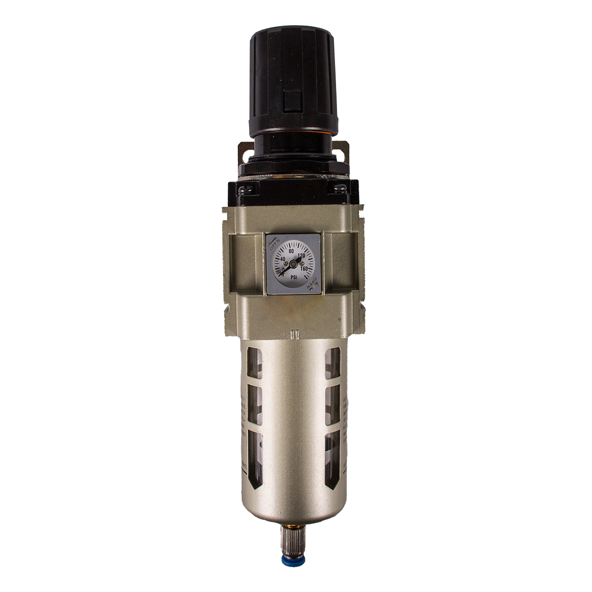 RapidAir Filter Regulator with Gauge, 3/8in. NPT, 100 CFM, Model# K93215